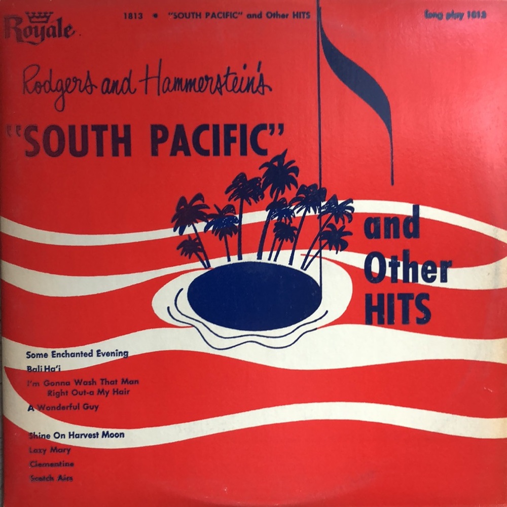 Rogers And Hammerstein South Pacific Vinyl Lp '56